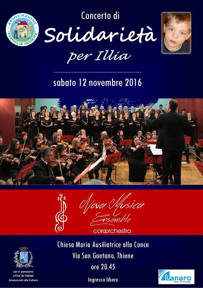 CONCERTO DI SOLIDARIETÀ PER ILLIA