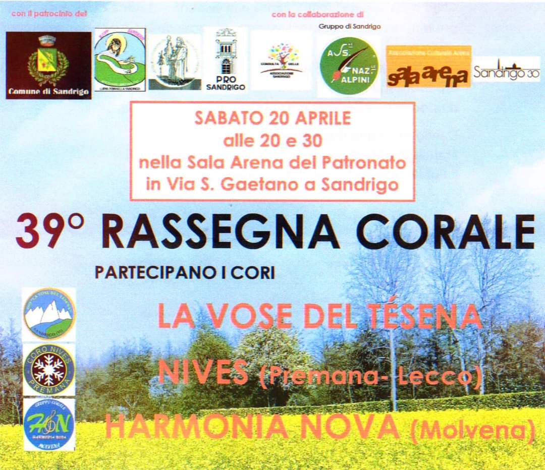 39° Rassegna corale